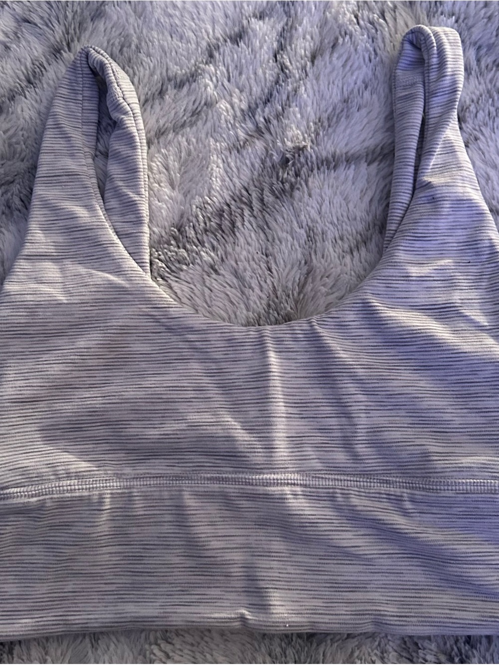 Lululemon Align Reversible Bra White and Gray